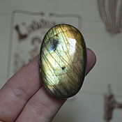 Материалы для творчества handmade. Livemaster - original item Labradorite, cabochon 47 X 29 X 7. Handmade.
