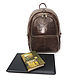  Backpack leather women's brown ash Mod R43-622. Backpacks. Natalia Kalinovskaya. My Livemaster. Фото №4