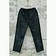 Брюки мужские из конопли с хлопком Hemp Elastic Pant 2 Garment Dyed. Брюки мужские. VÄN Studio. Ярмарка Мастеров.  Фото №5
