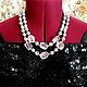 Necklace, earrings 'Pink Ice' (quartz, Druze, accessories LUX). Necklace. Pani Kratova (panikratova). My Livemaster. Фото №4