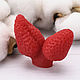 Order Silicone mold strawberry Tee 2, strawberry double 1-2. Hobbypage. Livemaster. . Form Фото №3