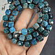 Natural Apatite Beads Cube with Cut. Beads2. naturalkavni. My Livemaster. Фото №6