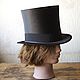 Order Copy of Copy of Men's top hat in steampunk style. Felt Hats Shop. Livemaster. . Subculture Attributes Фото №3