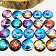 Cabochon Outer Space 20 mm, Cabochons, Gatchina,  Фото №1