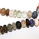 Микс камней 9,5-11мм нить 21см. Бусины. Beads. Ярмарка Мастеров.  Фото №7