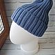 Шапка вязаная, женская. 100% меринос. Шапки. Knitted basket. Ярмарка Мастеров.  Фото №13