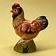 Porcelain figurine chicken, Figurines, Moscow,  Фото №1