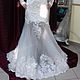 Order Lace mermaid wedding dress. stillmasterEK (stillmasterEK). Livemaster. . Wedding dresses Фото №3