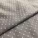 Grey polka dot Jersey, Fabric, Shuya,  Фото №1