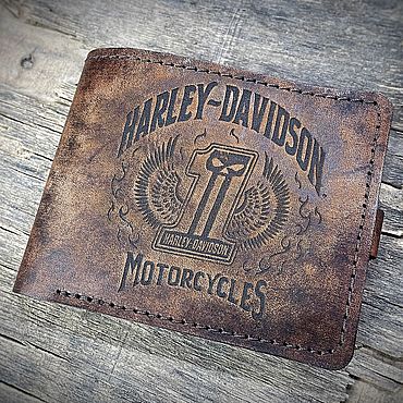 Фляга Harley Davidson премиум с гравировкой мужская в интернет-магазине  Ярмарка Мастеров по цене 2900 ₽ – S0OS2RU