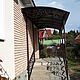 Козырек с узором. Навесы. Амарант. Ярмарка Мастеров.  Фото №4