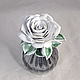 White Rose-aroma diffuser. Aromatic diffusers. Elena Zaychenko - Lenzay Ceramics. My Livemaster. Фото №4