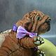 Teddy Animals: video MK scharpei puppy. Teddy Toys. Irina Fedi Toys creations. My Livemaster. Фото №5