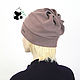 Youth women's cap made of Italian fabric. A few colors. Caps. Mishan (mishan). Online shopping on My Livemaster.  Фото №2