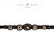 Bracelet braided: Stylish Decoration Black Pearl 13,5 mm ARKAIM. Braided bracelet. malajemma. My Livemaster. Фото №5