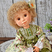 Куклы и игрушки handmade. Livemaster - original item Interior textile doll Lena. Handmade.