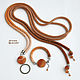Thin belt string of beads with sardonyx and carnelian brown. Belt. gershman. My Livemaster. Фото №5