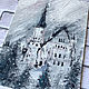 Order 'Snow Castle' acrylic painting (landscape, winter). Nadezda Perova. Livemaster. . Pictures Фото №3