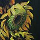 Sunflowers oil painting on canvas 40h30 cm. Pictures. Kind paintings by Irina Belozerova. My Livemaster. Фото №4