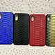 Python leather cases, for Apple iPhone X/XS phone model. Case. SHOES&BAGS. Online shopping on My Livemaster.  Фото №2