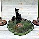 Подставка для благовоний, костер и подсвечник "Викка". Алтарь. Эзотерический салон 'Юнона'. Ярмарка Мастеров.  Фото №5