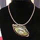 "Королева драконов". Кулон с живописью на лабрадоре. Кулон. bijoux_de_Mari. Ярмарка Мастеров.  Фото №4