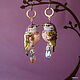 Freesia Bird Earrings, Earrings, Moscow,  Фото №1