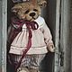 Lily teddy bear Тедди мишка. Мишки Тедди. Teddy bears by Olga handmade xelga_grakova. Ярмарка Мастеров.  Фото №9