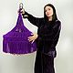 Абажур/Люстра  «Макраме». Абажуры и плафоны. macrame_Golubovich. Интернет-магазин Ярмарка Мастеров.  Фото №2
