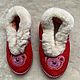 Baby sheepskin Slippers 31-32, Footwear for childrens, Moscow,  Фото №1