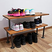 Для дома и интерьера handmade. Livemaster - original item Stand for shoes in the loft style. Handmade.