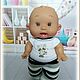 Одежда для кукол, пупсиков, 4 предмета. Одежда для кукол. Наталья (baby-in-ajour). Ярмарка Мастеров.  Фото №6