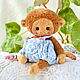 Мультик (6,5 см). Тедди Зверята. teddy_and_toys. Интернет-магазин Ярмарка Мастеров.  Фото №2