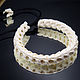Bracelet made of snake vertebrae 'ermengard', Bead bracelet, Tambov,  Фото №1