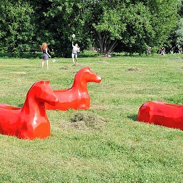 Дача и сад ручной работы. Ярмарка Мастеров - ручная работа Лошадь-скамья. Handmade.