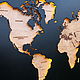 Карта мира с подсветкой L. Карты мира. Egevica Store. Интернет-магазин Ярмарка Мастеров.  Фото №2