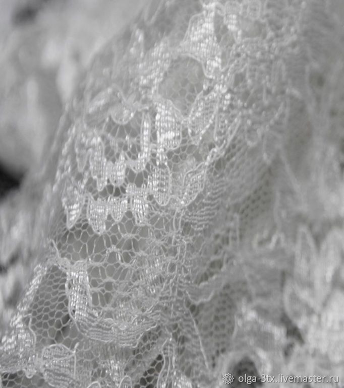 Guipure white, Fabric, Ramenskoye,  Фото №1