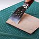 Стекло для полировки с ручкой. Инструменты для работы с кожей. Инструмент кожевника 'SlyFox'. Ярмарка Мастеров.  Фото №12