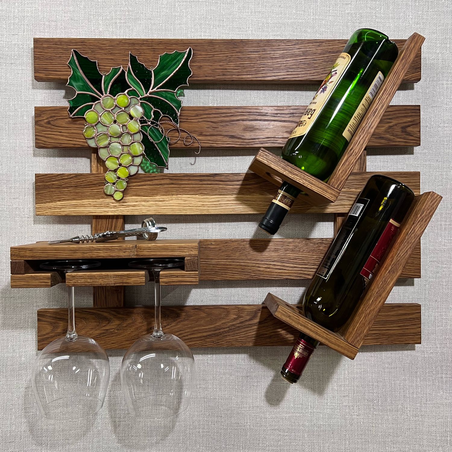 Полка для бутылок в интернет-магазине Ярмарка Мастеров по цене 12000 ...