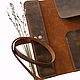 Пенал-скрутка из натуральной кожи. Пенал для рисования. Пеналы. BARCA Leather Craft изделия из кожи (barca-di-carta). Ярмарка Мастеров.  Фото №5