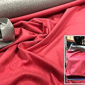 Материалы для творчества handmade. Livemaster - original item Fabrics:ARTIFICIAL STRETCH SUEDE-ON A KNITTED BASIS. Handmade.