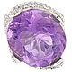 Заказать Кольцо аметист (22 ct), цирконы, р.17,0 серебро 925 пробы. Максимов - ювелир. Ярмарка Мастеров. . Кольца Фото №3