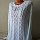 Handmade Boho sweater. Sweaters. hand knitting from Galina Akhmedova. My Livemaster. Фото №6