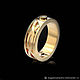 Заказать Кольцо "Beautiful side" из золота 585 с бриллиантом. BUGAKOV jewelry. Ярмарка Мастеров. . Кольца Фото №3