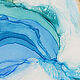 Order Wave. Alcohol ink 40*50 cm. alm-studio. Livemaster. . Pictures Фото №3