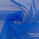 Mesh tulle for creativity, width 165 cm. Color blue, Fabric, Kaliningrad,  Фото №1