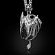Заказать Кулон Дракон серебро с раухтопазом и хризолитом. Aventure.Jewelry. Ярмарка Мастеров. . Кулон Фото №3