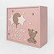 Order A box for storing memorabilia of a child's Memory-boxyafiyayayayayayayay. MyBoni. Livemaster. . Gift for newborn Фото №3