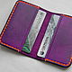 Order The image-women's. Marik Leather Craft. Livemaster. . Business card holders Фото №3