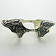 Двойное кольцо из серебра 925 пробы на весь палец SS0027. Кольцо на весь палец. Sunny Silver. Ярмарка Мастеров.  Фото №4
